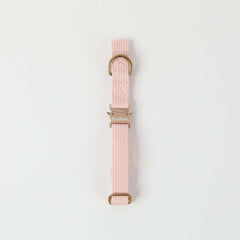 Pink Waterproof dog collar made from recycled ocean plastic 